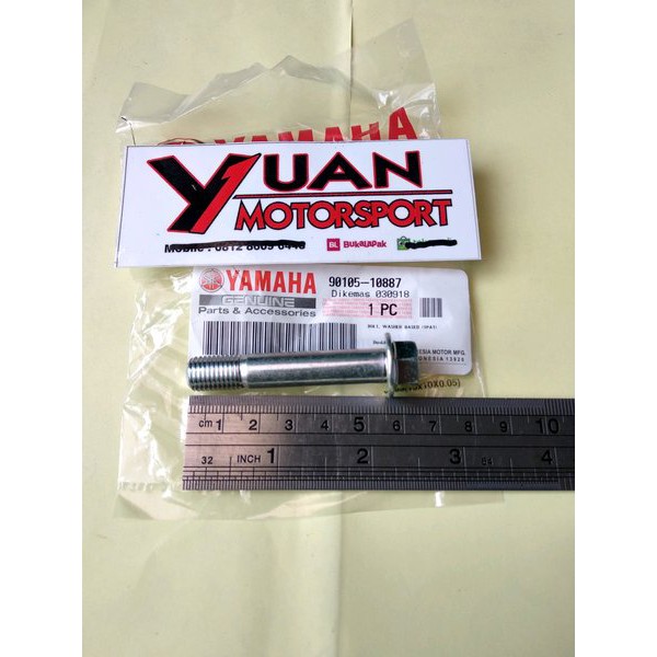 baut shock belakang unitrek vixion r15 xabre bagian bawah  ORIGINAL YAMAHA