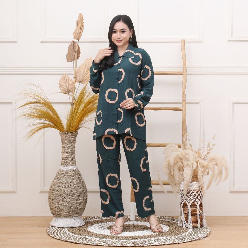 Tie Dye Set / One set tye Die - Setelan Pajamas Tie dye Piyama