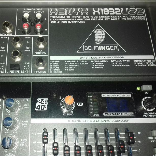 Mixer Behringer Xenyx 1832 USB Terlaris