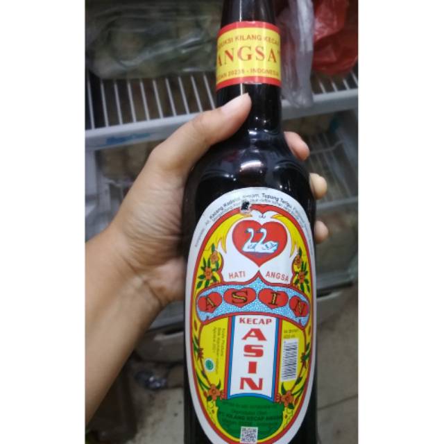 

Cio cing/ Kecap asin cap hati angsa 625ml (STD)