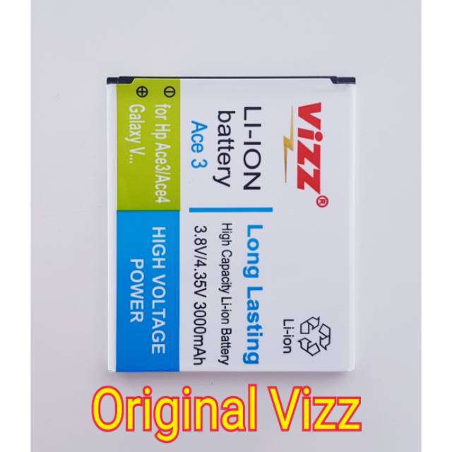 Baterai Double Power Vizz Original Samsung Galaxy Star