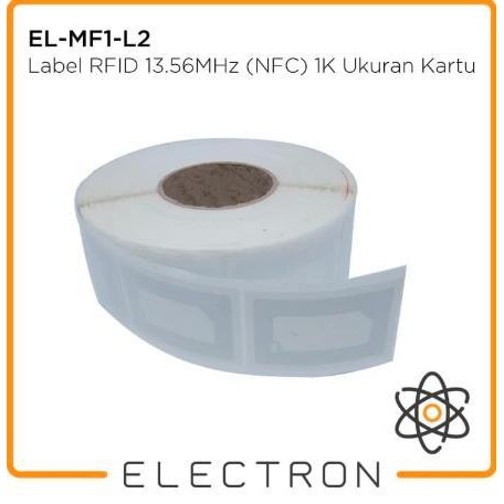 EL-MF1-L2 RFID 13.56 MHz 1K CR80 Label Sticker Tag NFC RC522 Stiker