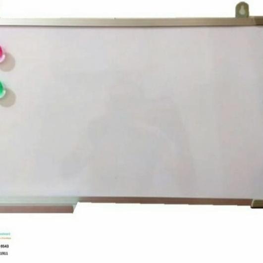 

<<<<<] Whiteboard gantung magnet 40 x 60 cm