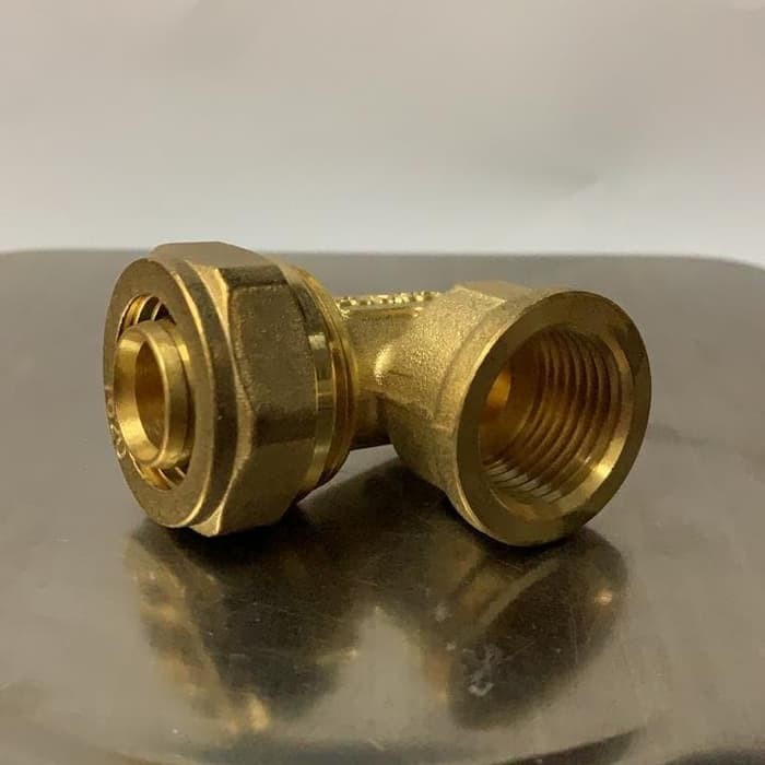 RIFENG - Elbow Flange Thread Female ZL1216x1/2F Keni Drat Dalam KDD Wall Flange