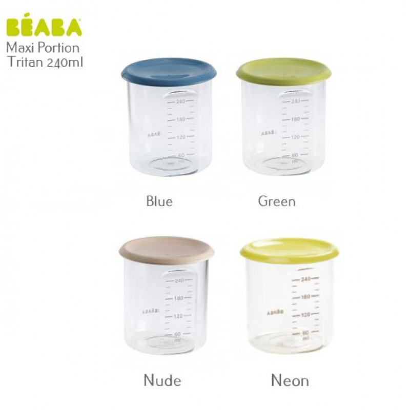 Beaba Maxi Portion Tritan Tempat MPASI Bayi 240ml