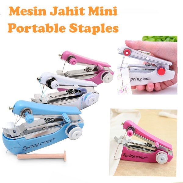 MESIN JAHIT Tangan Mini Portable Staples / Mesin Jahit Tangan / Alat Jahit Tangan Termurah