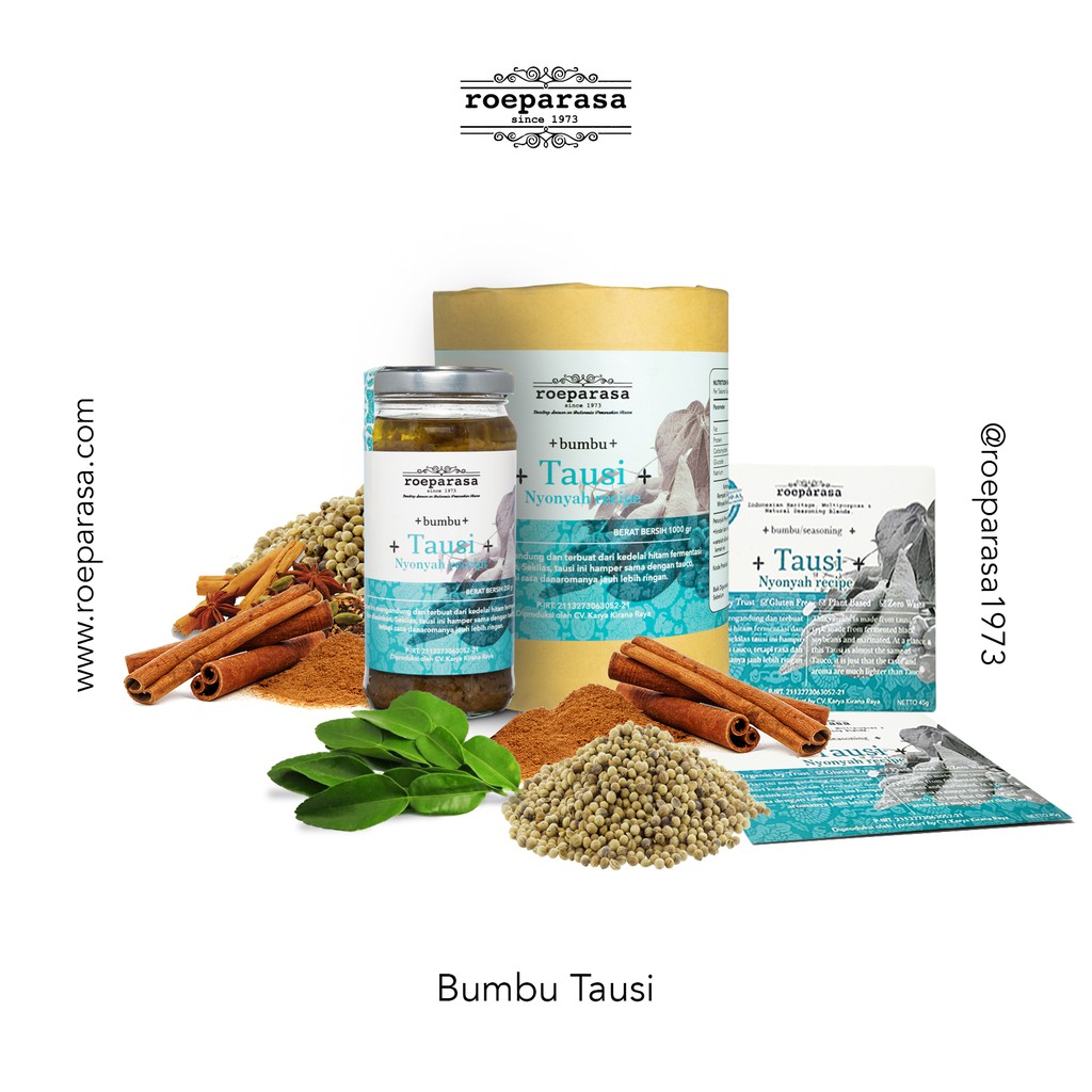 

Roeparasa Bumbu Instan Organik Tausi 250gr
