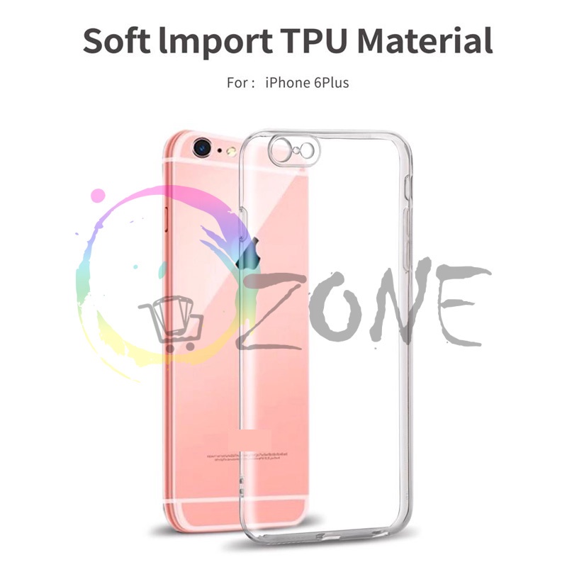SOFTCASE TRANSPARAN 6G+ 6G PLUS 6S+ 6S PLUS PREMIUM CLEAR CASE