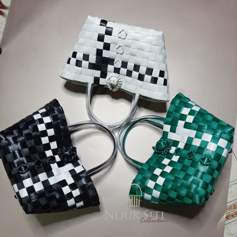 

[Bundle 3 pcs] Tas anyaman nduk siti kapasitas 2 Kg | PREMIUM QUALITY