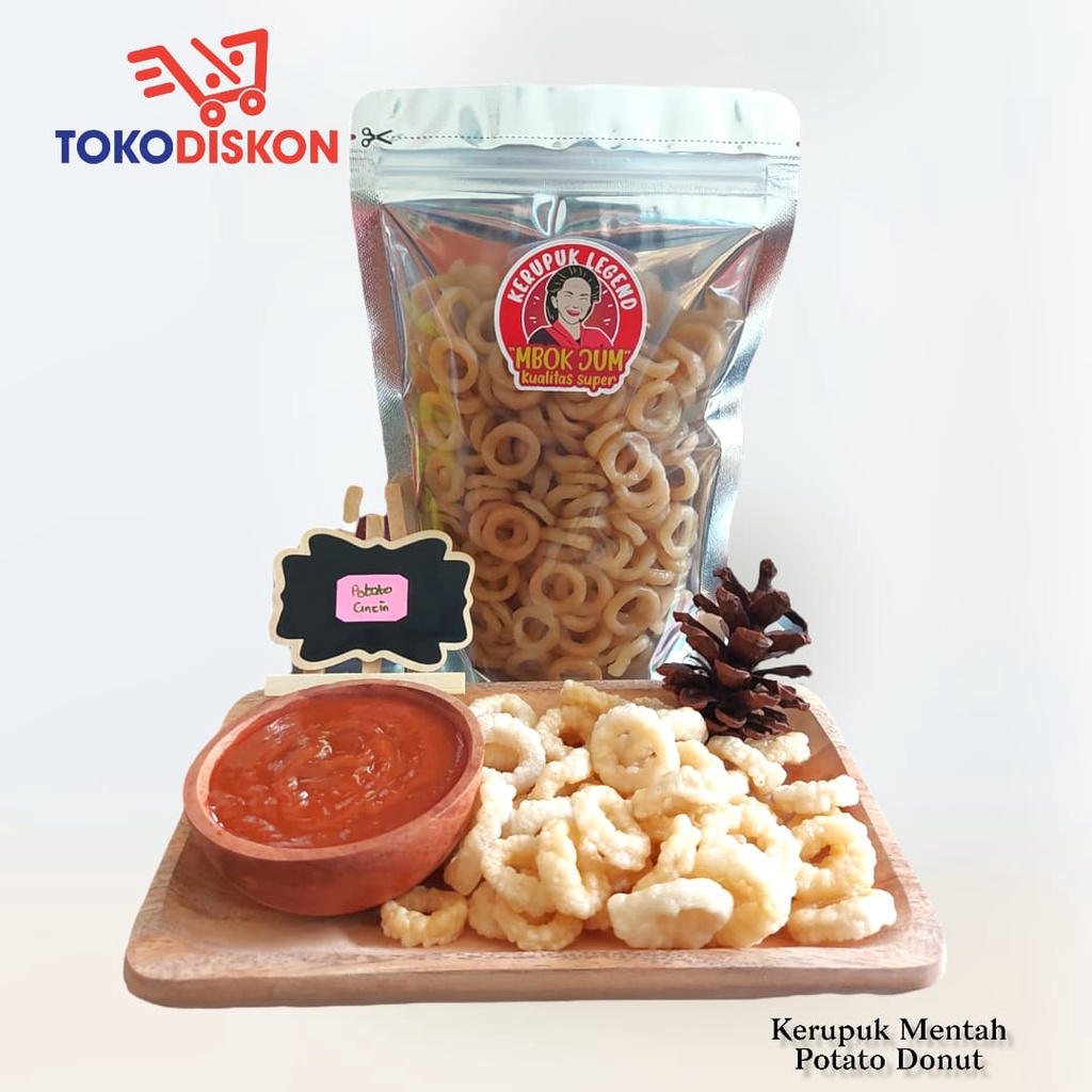 

Kerupuk Mentah Potato Donut - Krupuk / Premium