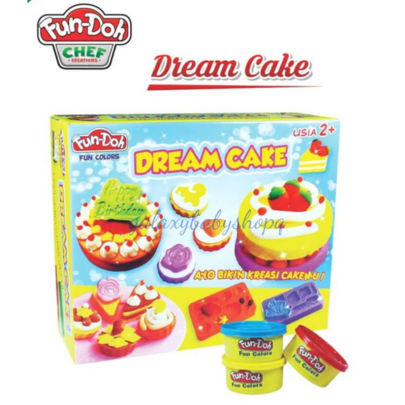 Fun Doh Dream Cake 2+