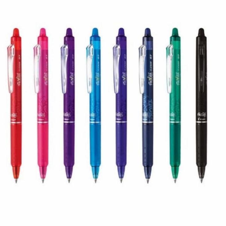 

Ready✰➱ RKLNW { 1Pcs } Pulpen Frixion Clicker Pilot Warna Warni 0.5 & 0.7 BLRT-FR5/7 88 ✱Laris