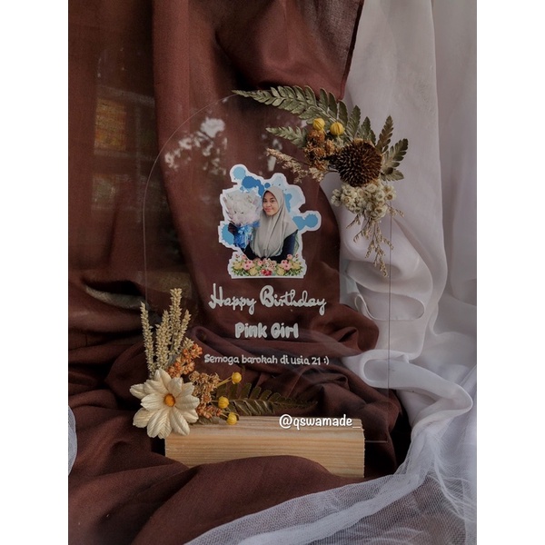 NEW PRODUCT [ACRYLIC KUBAH] Acrylic Gift | Acrylic Lettering | Kado Acrylic Led | Kado Unik