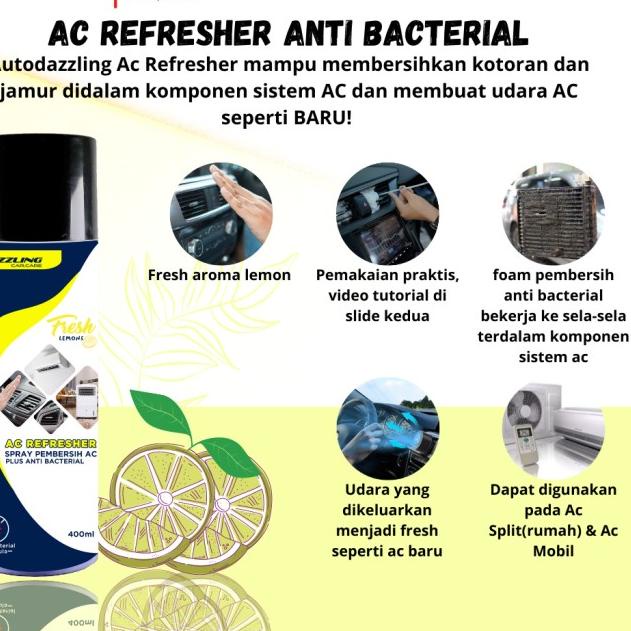 ▲ Pembersih Ac Mobil Rumah Ac Cleaner Foam Penyegar Ac Refresher Mobil - AC REFRESHER ☆