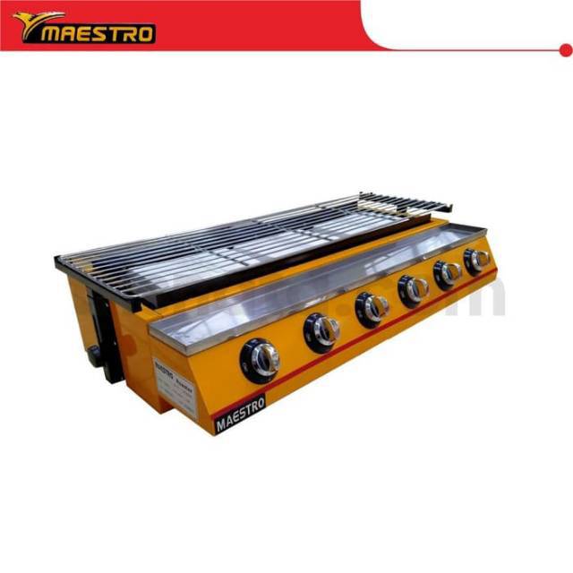 Kompor Panggangan Sosis Bakso Bakar 6 Tungku Maestro Shopee Indonesia