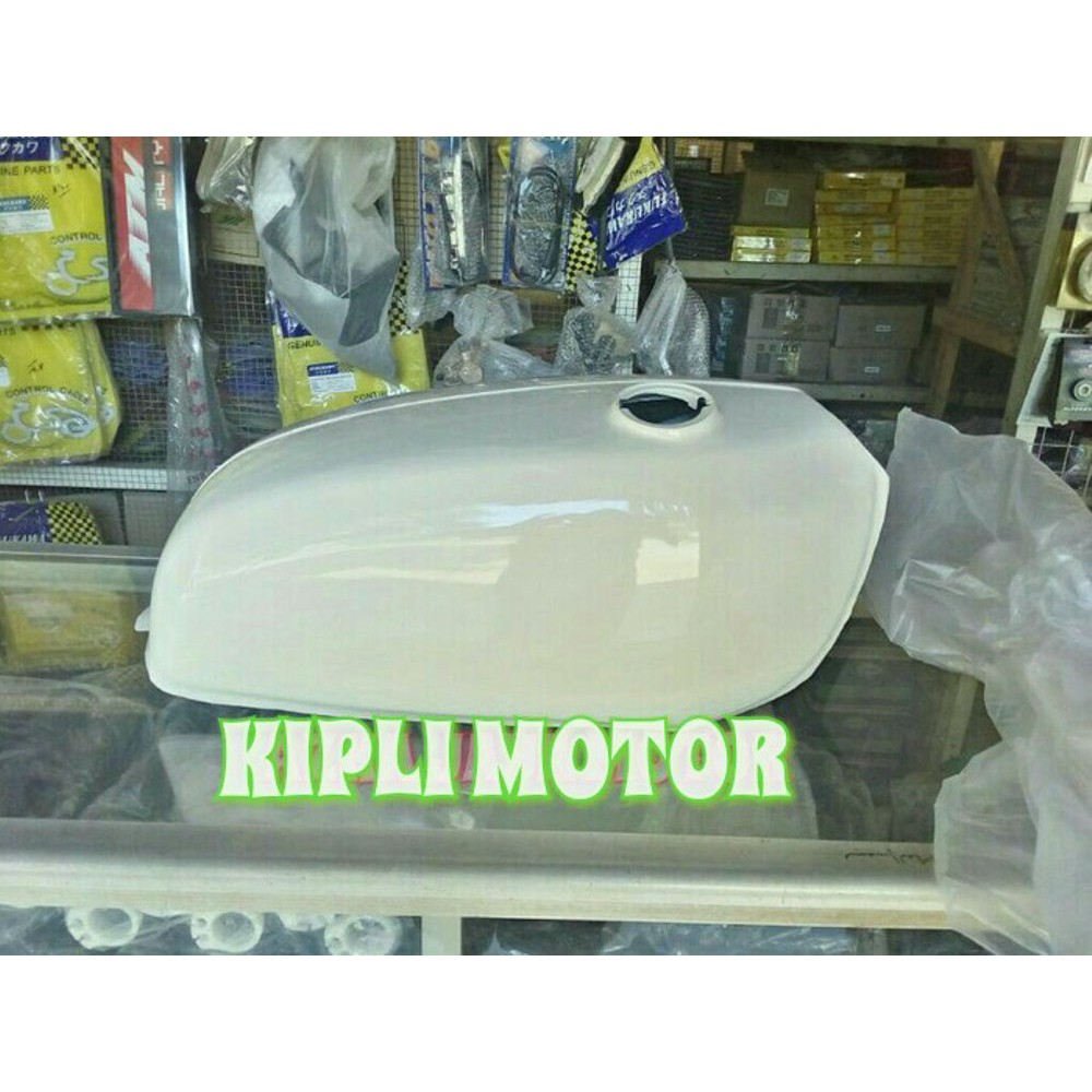 Tangki Honda CB 100 warna putih / merah JKS17667