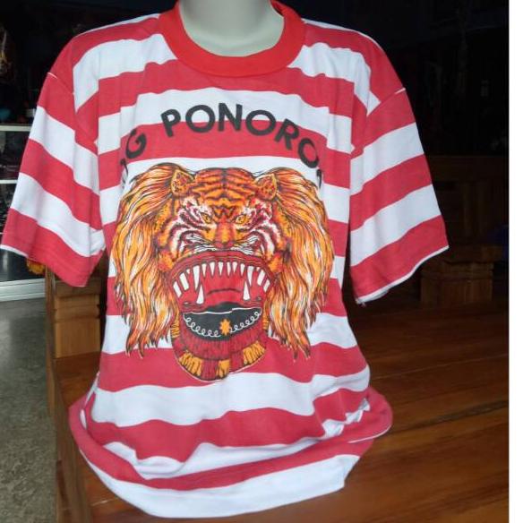 (TERPERCAYA) KAOS LOREK / BELANG MERAH PUTIH REOG PONOROGO HALUS MURAH