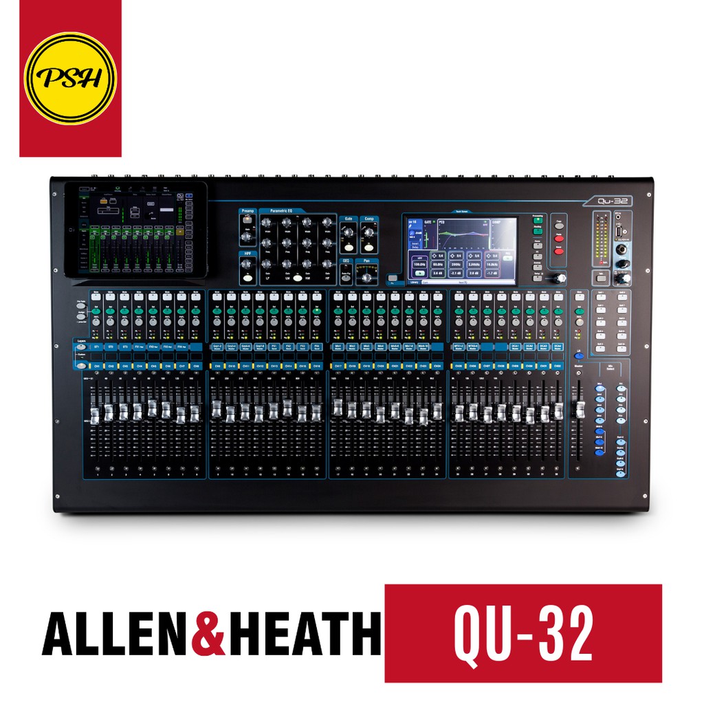 Allen & Heath QU-32 QU32 Mixer Digital 32 Channel Original Mixing Console