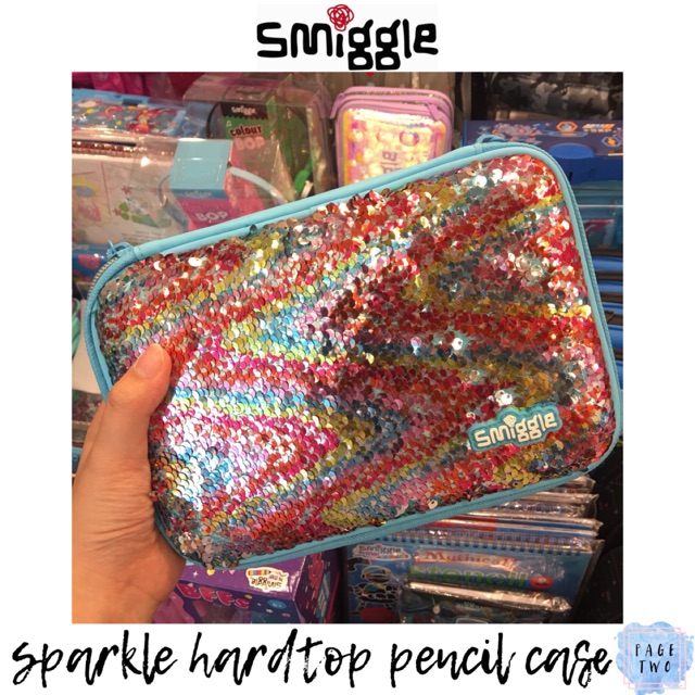 

Smiggle Sparkle Hardtop Pencil Case