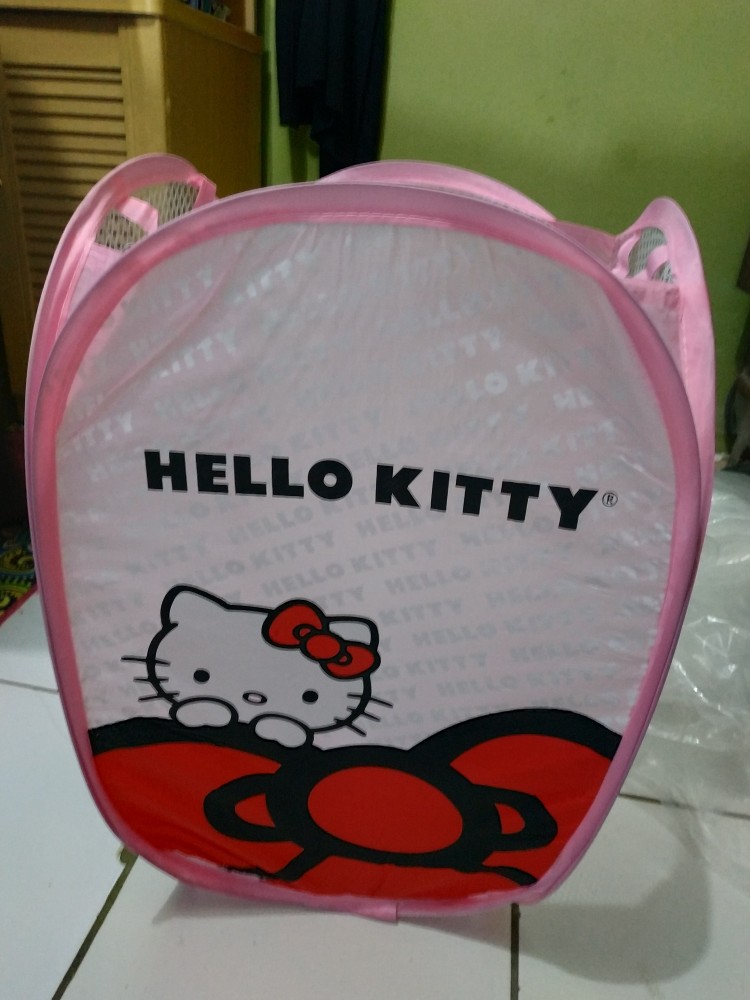 Murah Keranjang Baju Kotor Lipat Motif Karakter / Laundry Basket / Keranjang / Laundry Bag