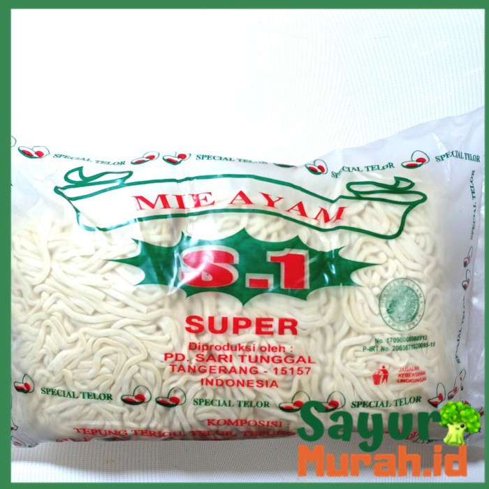 

Mie Ayam Mentah Telur Spesial S.1