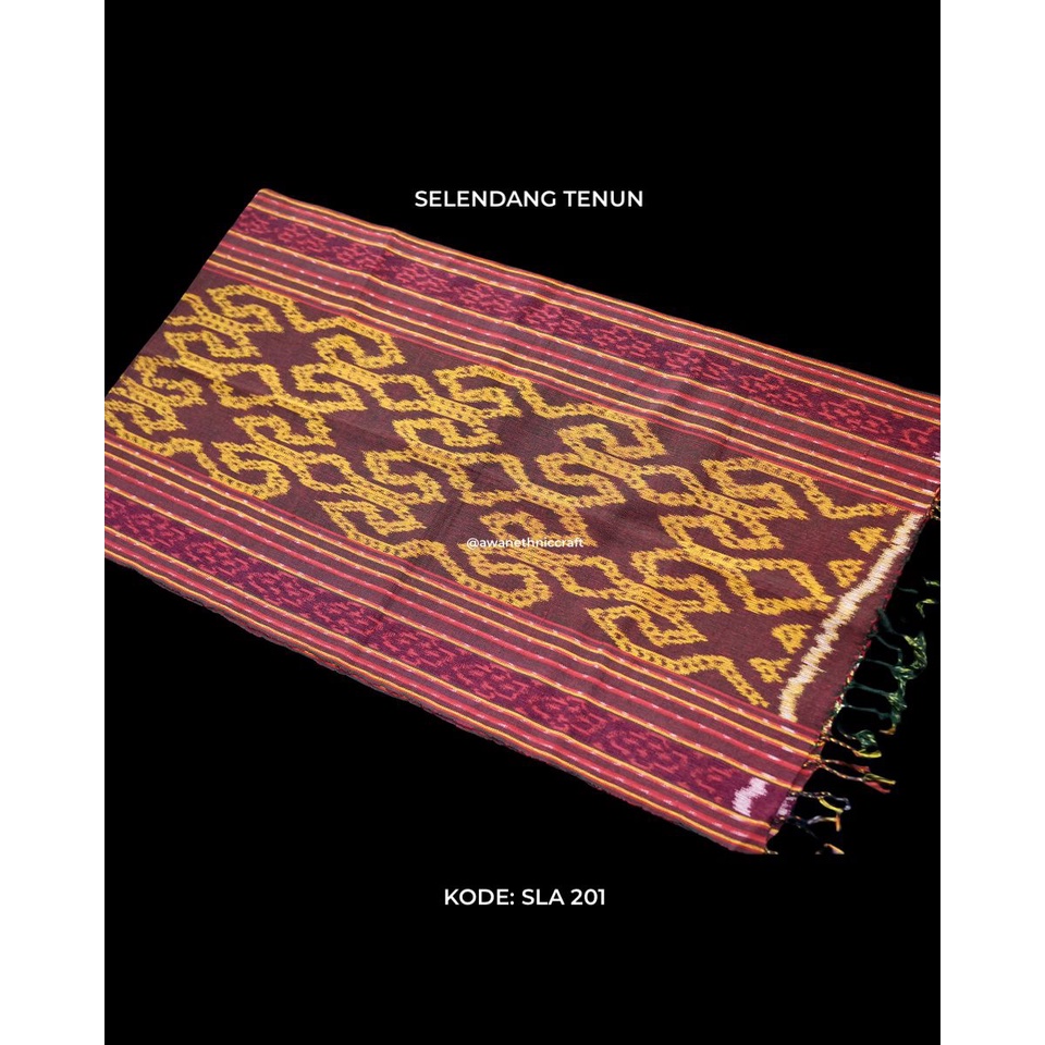 AEC Selendang Tenun Etnik Asmat-Sumba-Toraja-2