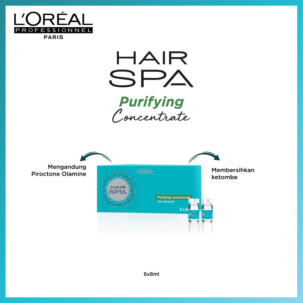 L'oreal Professionnel HAIRSPA PURIFYING CONCENTRATE 6x8ml