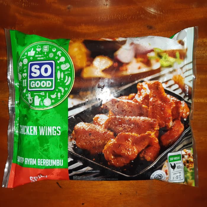 

Spicy Wings/ Chicken Wing So Good 400gr