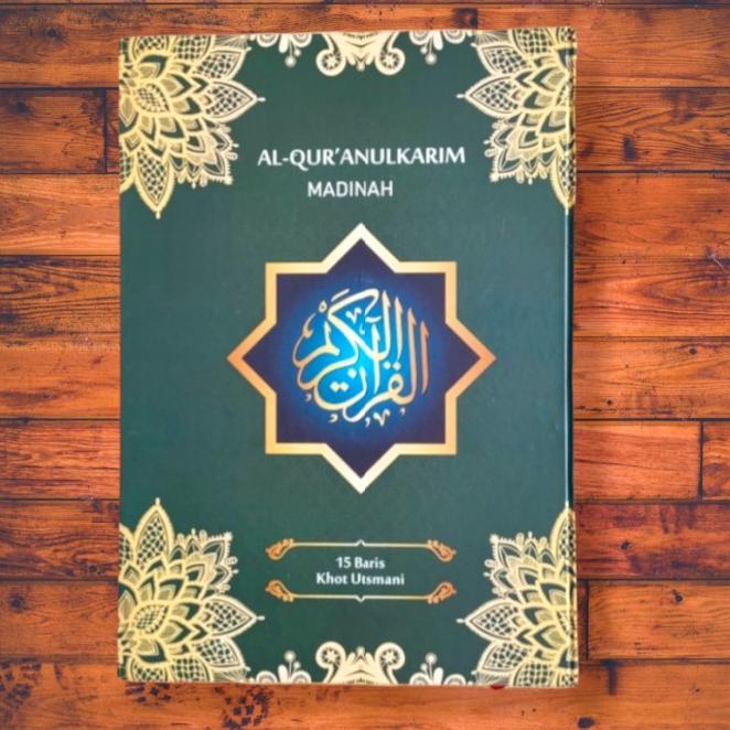 

alquran madinah jumbo besar A3 15 baris,lansia,original murah