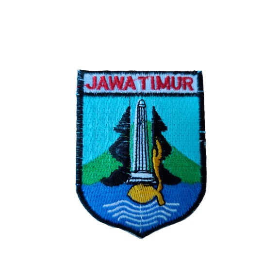 BADGE KWARDA JAWA TIMUR / BORDIR JAWA TIMUR