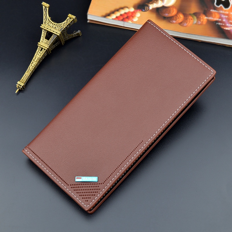 DOMPET PANJANG PRIA ORIGINAL MURAH PREMIUM KULIT TROTTER IMPORT TIPIS SLOT KARTU BANYAK UANG COWOK KEREN BRANDED BATAM SIMPLE KEKINIAN KOREA