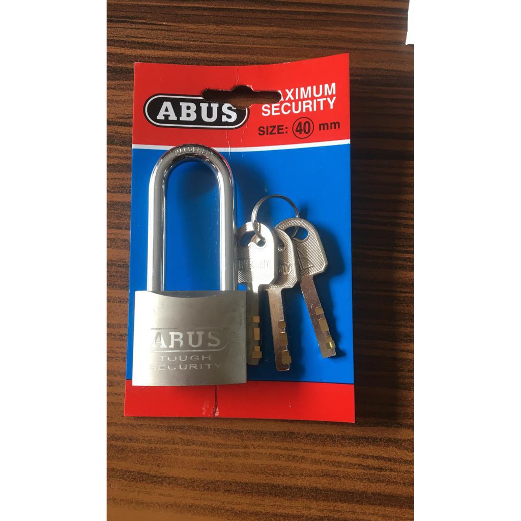 READY STOK GEMBOK NIKEL/GEMBOK RUMAH/GEMBOK PAGAR/GEMBOK ABUS 40 PJ