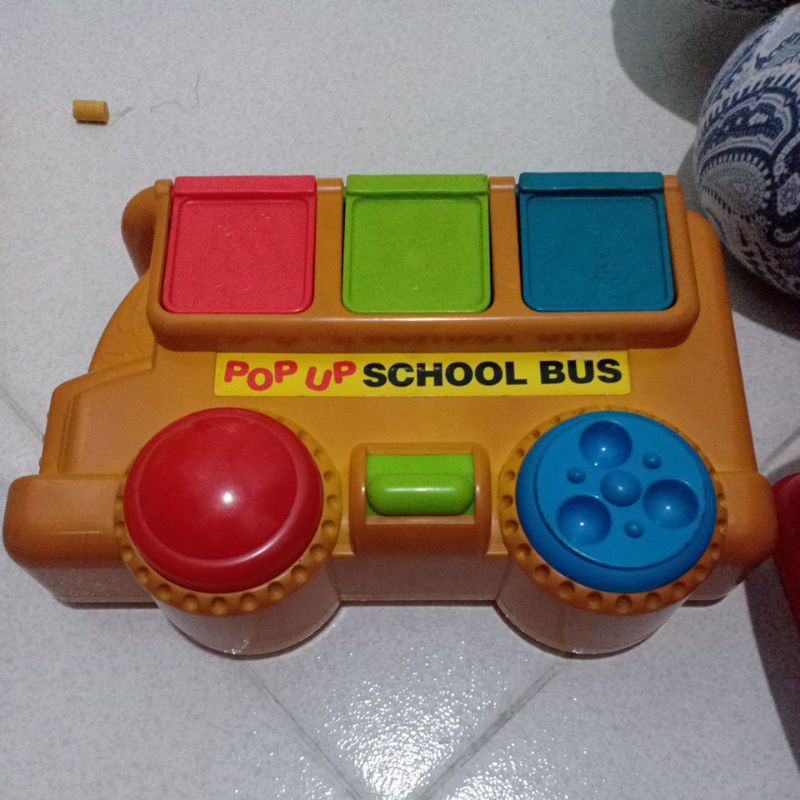 Mainan anak pop up sesame street