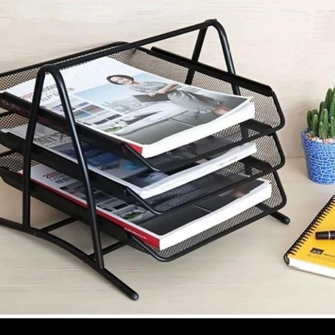 

Office & Stationery | Document Organizer | Letter Tray Atau Paper Tray 3 Susun Merk Vtec | Best Seller