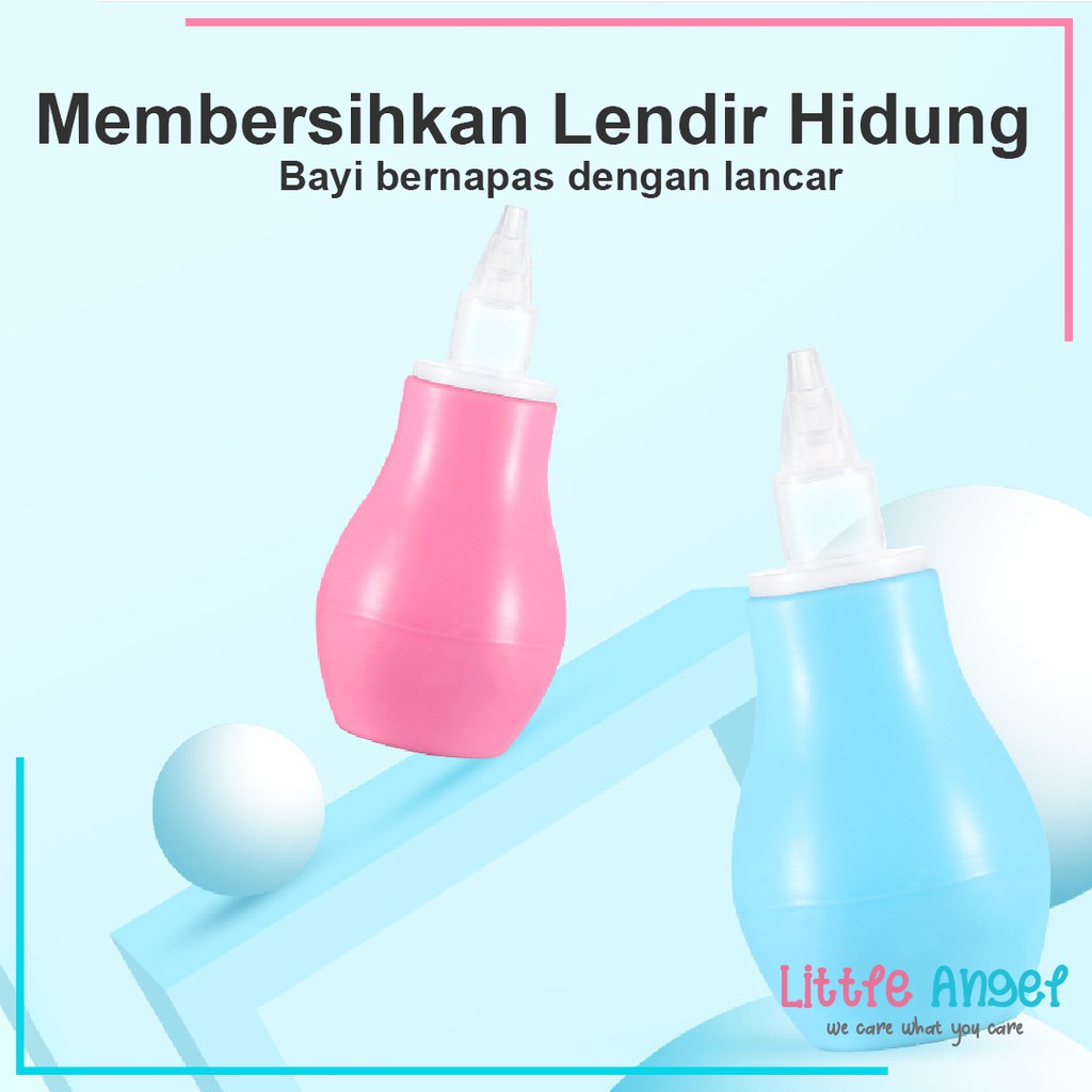 PEMBERSIH HIDUNG BAYI Alat Penyedot Ingus Anak Silikon Baby Newborn Nose Cleaning Nasal Aspirator