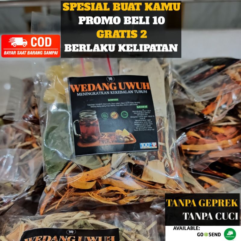 PROMO BELI 10 GRATIS 2! WEDANG UWUH JAMU KOMPLIT BATU
