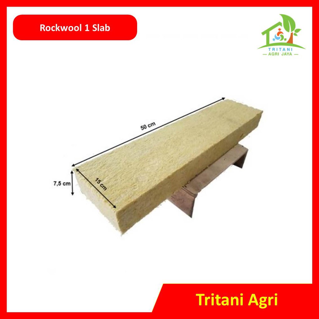 Rockwool R GRowth 1 Slab/ 1 meter