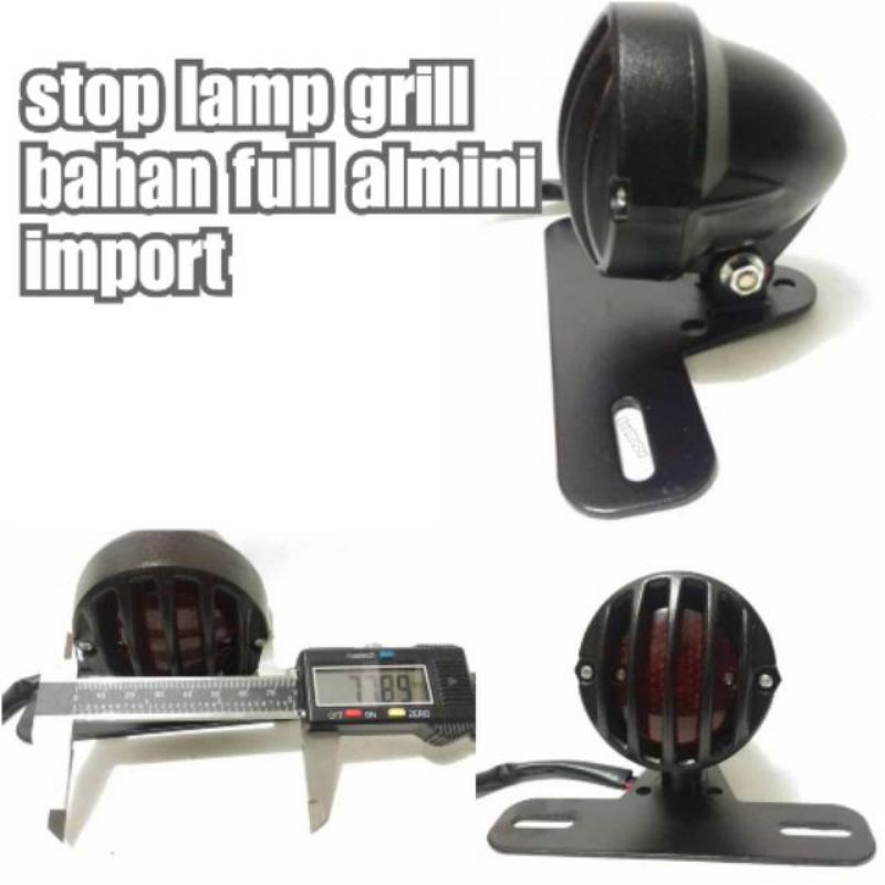 Paket Lampu stop japstyle teralis stoplamp teralis clasicc