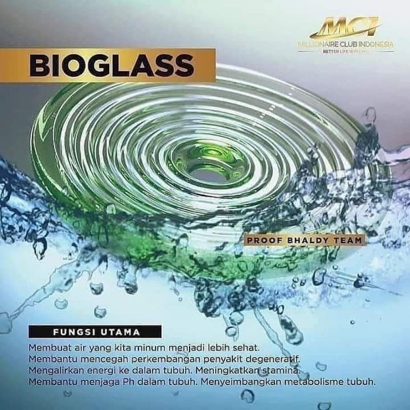 Bioglass lempengan kaca yang banyak manfaat