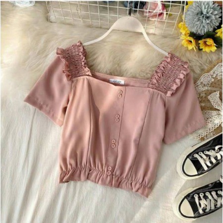 Nunulisatan - COD baju wanita atasan baju cantik fashion BLOUSE