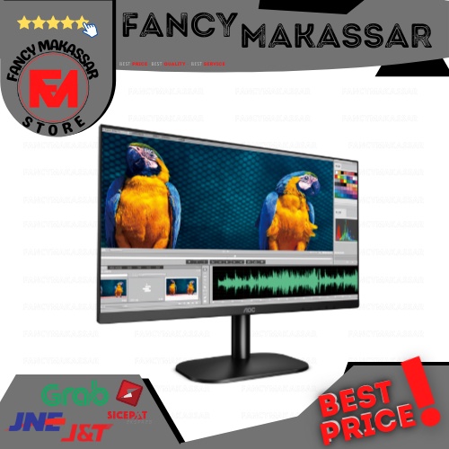 Monitor LED AOC 24B2XHM 24" VA 1080p 75Hz VGA HDMI VESA