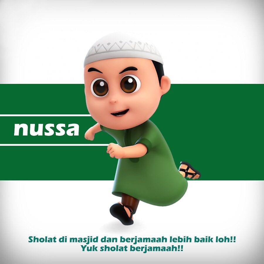 Wallpaper Custom Nussa Rara Nussa Ke Mesjid Shopee Indonesia