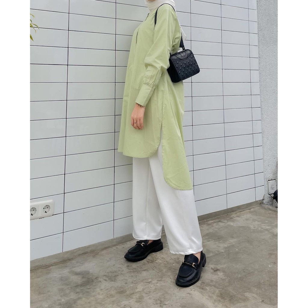 BEFAST - ZFS OOTD Wanita Tunik MAYA / AILEN OVERSIZE LONG TUNIK / Pakaian Tunik Casual / Fashion Wanita Kekinian / Tunik Lengan Panjang / OOTD Wanita Remaja Terbaru 2022 / Tunik Formal