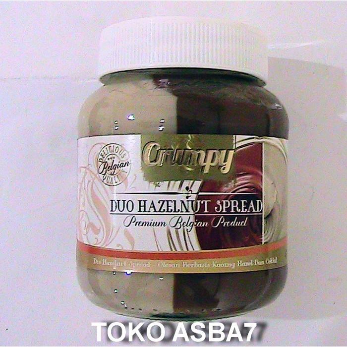 

Crumpy Duo Hazelnut Spread/Olesan Kacang Hazel Dan Coklat 400 g