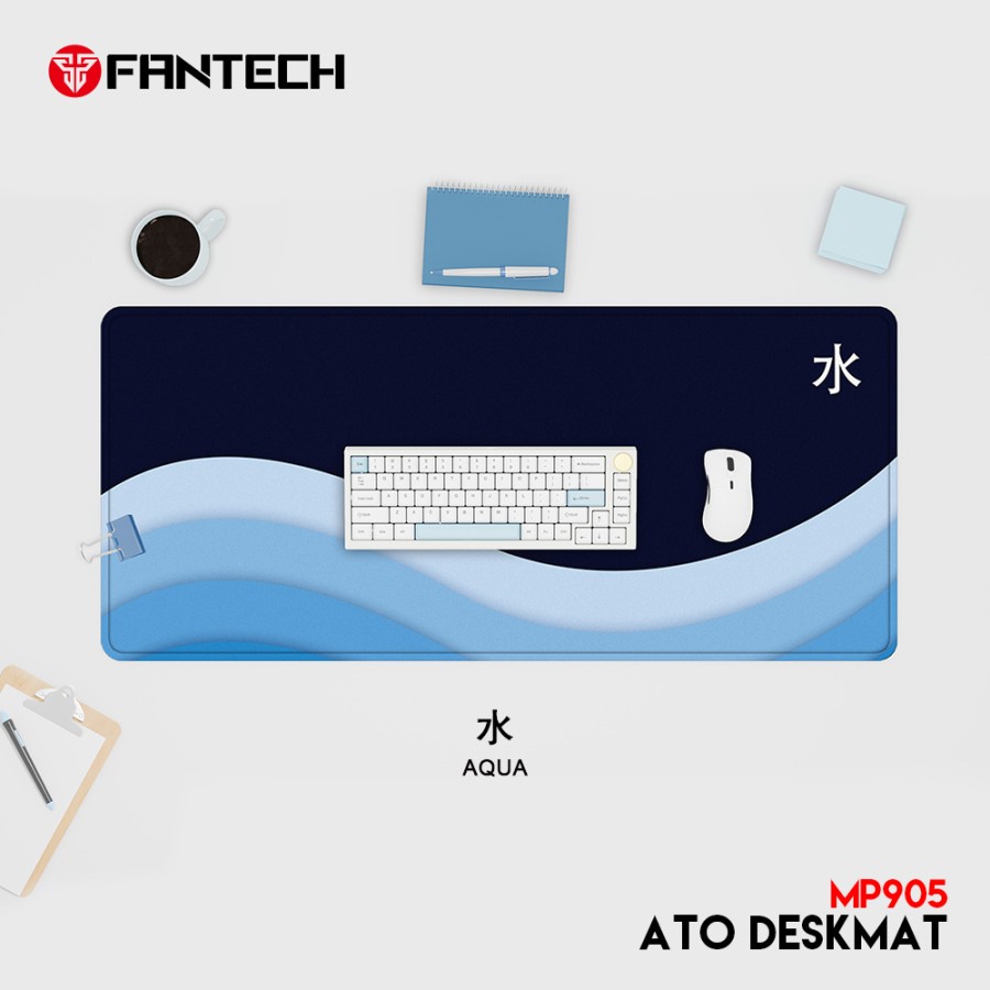 Fantech ATO Deskmat AQUA 水 MP905 Mousepad XL