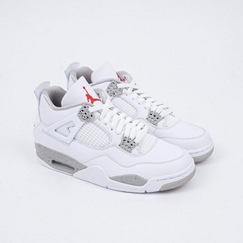 Nike Air Jordan 4 Retro White Oreo (100% Authentic)