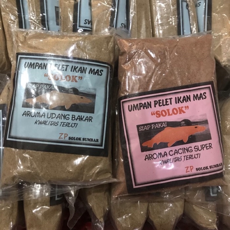 Umpan PancingPelet Ikan Mas Solok