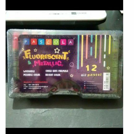 

Crayon PASCOLA 12 metallic fluorescent