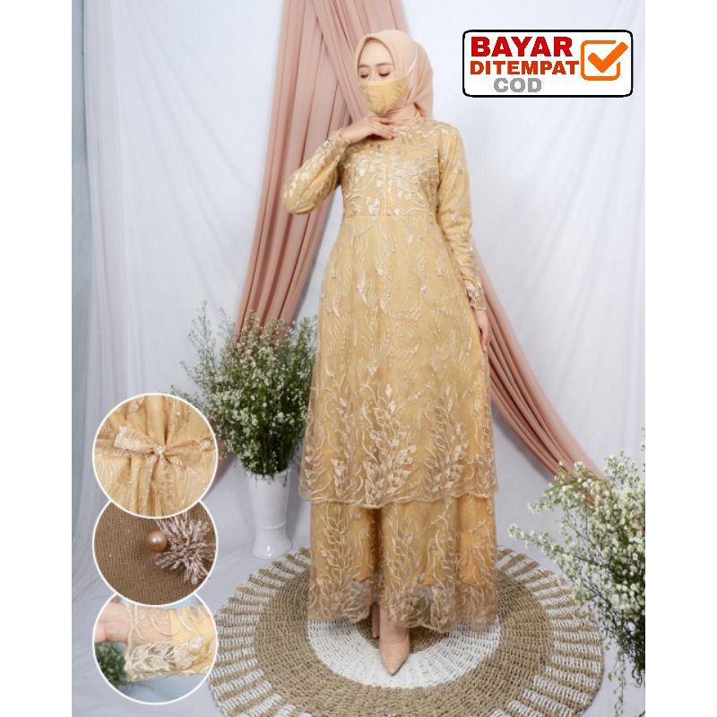 Gamis Busui Free Masker // Gamis Lebaran // Gamis Muslimah Brukat // Gamis Tingkat // Gamis Busui // Gamis Kebaya Muslim // Dress Busui // Gamis Tingkat Busui Terbaru