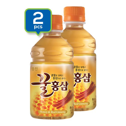 

Woongjin Honey & Red Ginseng - 280ml/2pcs